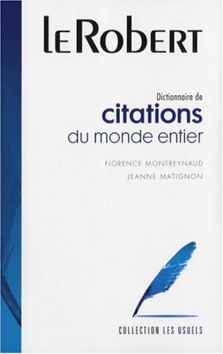 Dictionnaire de citations du monde entier