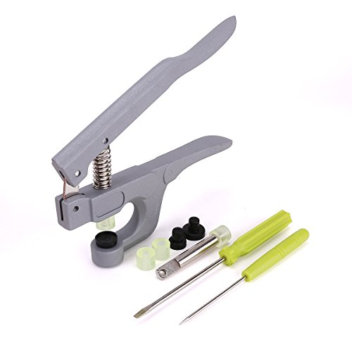 Pressing Tool 4 Button Fastener Snap Pliers T5 T3 Plastic Resin Press Stud Shear