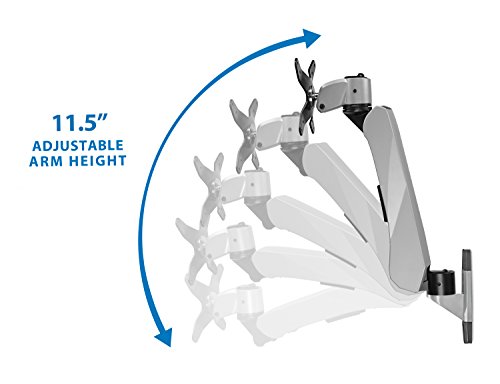 Mount-It! MI-34114 LCD Wall Mount, Silver