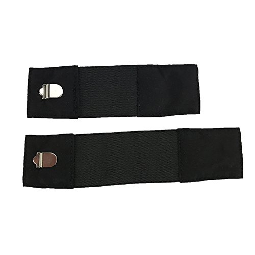 Self-Adjusting Button & Hook Waist Stretch Extension - Two Size Options Adding 5-7 or 6-10 Inches of Waistband Length - Save on New Pants and Shorts (2pk: Hook (Small + Large))