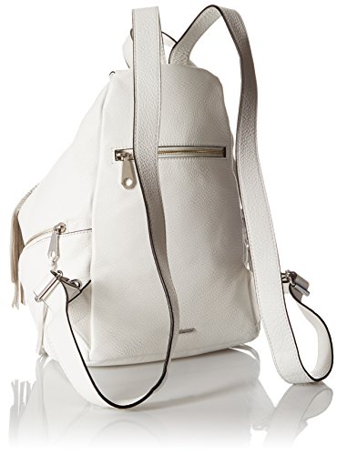 Fringe Julian Fashion Backpack Handbag(กระเป๋าถือ), White, One Size Rebecca Minkoff
