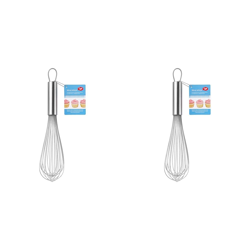 Tala 30 cm Stainless Steel Balloon Whisk (Pack of 2)