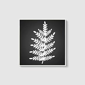 Framed Canvas Wall Art for Living Room, Bedroom Abstract Trees Canvas Prints for Home Decoration Ready to Hang - 16x16 inches