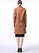 Miya Genuine Double Face Cashmere Coat for Women,Overcoat Women Winter Wool coat Camel Medium