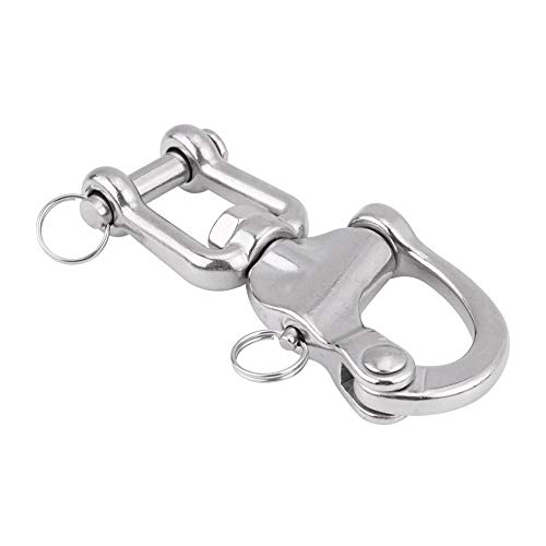KIMISS Snap Shackle Swivel and Marine Hardware Accessories Speed Boat Accessories(128mm)