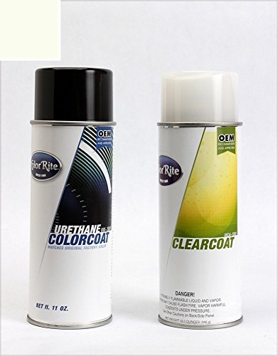 ColorRite Aerosol Lexus GS300/GS400 Automotive Touch-up Paint - Diamond White Pearl Tri-coat 051 - Value Package