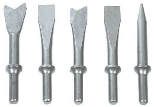Click Here to See More Images Ampro A1702 5 Piece Air Chisel Set
