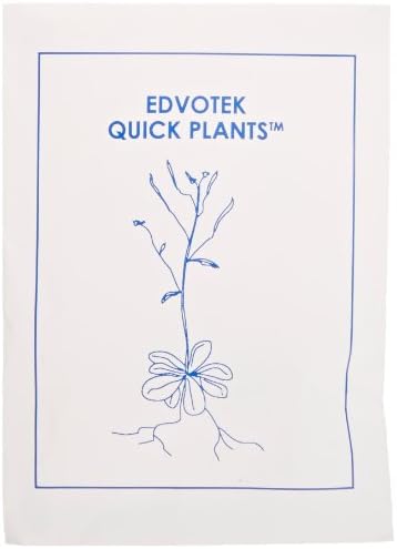 Edvotek 1252 Quick Plant Arabidopis Thaliana Wild Type Seeds (Pack of 300)