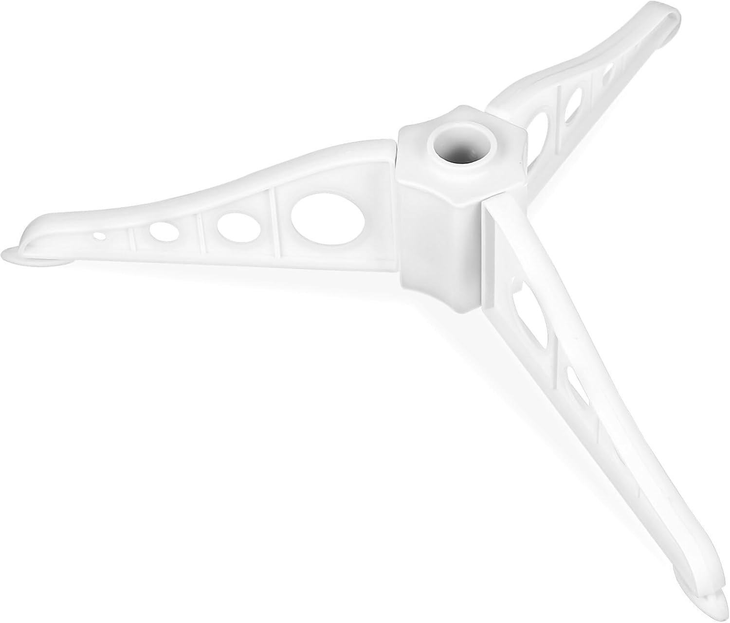 Tree Stands - LIOOBO Christmas Tree Stand: White Plastic Christmas Tree Legs, Christmas Tree Base for Artificial Trees, Christmas Tree Holder 6.3in