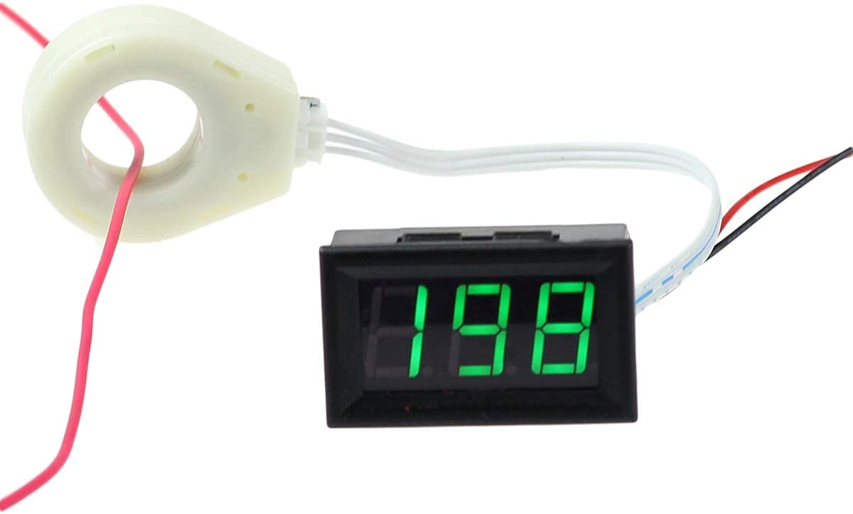 bayite DC 5-120V 400A Mini Digital Current Voltage