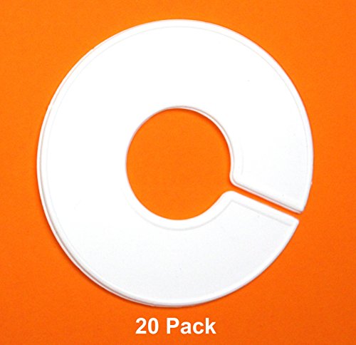 JSP Manufacturing 20 Pack-Clothing Rack Size Dividers Clothing Rack Size Dividers