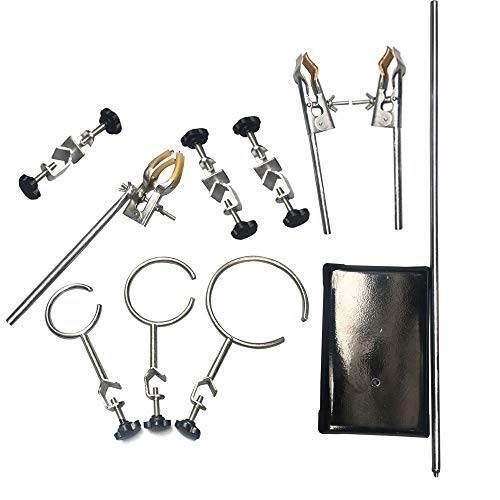 DOMINTY 60CM Laboratory Stands Support and Lab Clamp Flask Clamp Condenser Clamp Stands,Lab & Scientific Supplies Glassware & Labware - Thumbnail 7