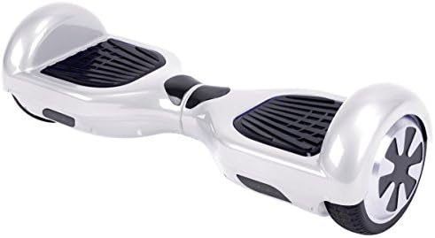 UL2272 Certified HOVERBOARD 6.5" Smart Self Balancing Electric Scooter Personal Adult Transporter with LED Lights (White)