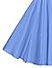 GownTown Womens Dresses Party Dresses 1950s Vintage Dresses Swing Stretchy Dresses, Light Blue, Medium