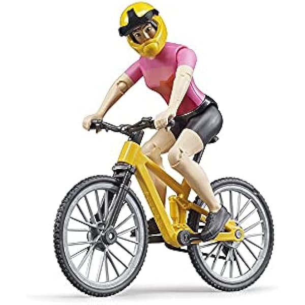 Bruder 63111 bworld Mountain Bike with 