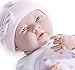JC Toys La Newborn in Pink Heart Pajamas. Realistic 15