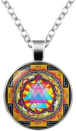 Sri yantra pendant, Sacred geometry jewelry, Sri yantra jewelry, Jewelry for men, necklace for men, Sri yantra necklace, Buddhist