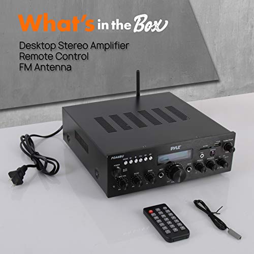 Pyle PDA6BU.6 Wireless Bluetooth Power Amplifier System 200W Dual