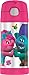 THERMOS FUNTAINER 12 Ounce Stainless Steel Vacuum Insulated Kids Straw Bottle, Trolls