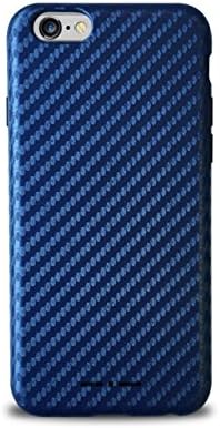 Italia Independent iiipc655carbonblue Carbon Effect for iPhone 6/6S Plus/Blue