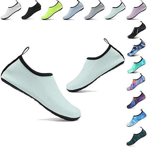 welltree Womens Mens Water Shoes Barefoot Aqua Socks for Outdoor Beach Swim Yoga Exercise