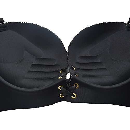FallSweet Add Two Cups Bras Brassiere for Women Push Up Padded Unlined