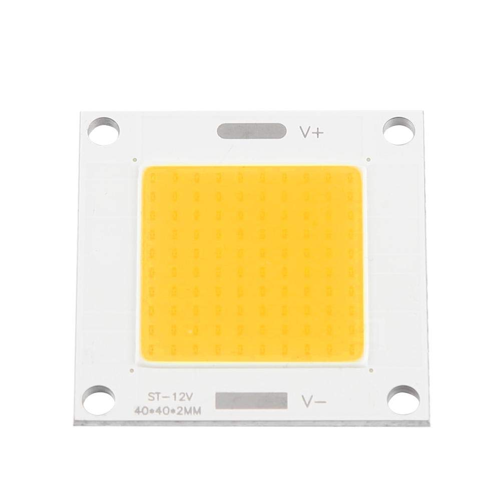 Aigend LED Chip Module- 50W COB LED Integrated Chip Light Panel Bulb Fits for DIY Light Bulb Floodlight DC 12~14V(Warm Light)