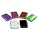 Aluminum Aluma Hard Case Credit Cards Wallet (Assorted 6 Pack)