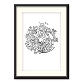 Black Paper Framed Canvas Wall Art for Living Room, Bedroom Abstract Branch and Leaves Canvas Prints for Home Decoration Ready to Hanging - 23x31 inches