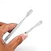 Cheap&Perfect 1 Pair Stainless Steel Sugar Ice Tongs Kitchenware Bar Appetizer Mini Sugar Server