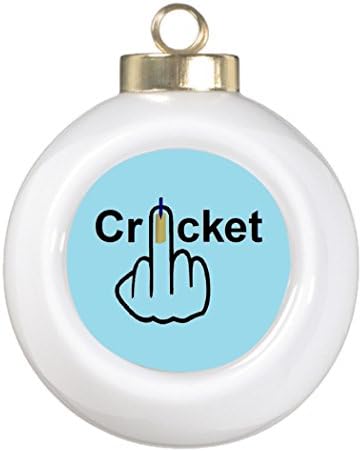 Personalised Christmas Tree Decoration Middle Finger Tree Decorating Ideas Cricket