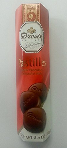 Droste Pastilles Dark Chocolate 3.5oz (Pack of 12)