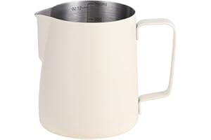 ALXBSONE Milk Frothing Pitchers, 12oz/350ml Thickened 304 Stainless Steel Coffee Pull Cup, Milk Frothing Cup, Espresso Coffee