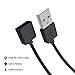 JUU L Magnetic Charger USB Cable - 2.6 Ft Cord (2 Pack)