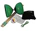 Flight High Performance Diabolo Pro Chinese Yoyo with Handsticks, Net Bag and Extra Strings ... (Green)