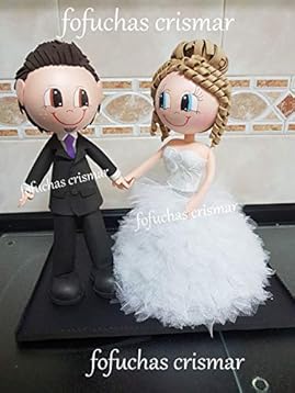 fofuchas de novios