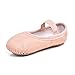 STELLE Premium Authentic Leather Ballet Slipper/Ballet Shoes (Toddler/Little Kid) (10MT, Ballet Pink)