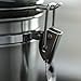 Coffee Canister for Ground Coffee with Scoop, 22oz CoffeeVault Coffee Container for Ground Coffee and Coffee Bean Storage, Coffee Storage Airtight Canister with CO2 Valve to Keep Coffee Fresh