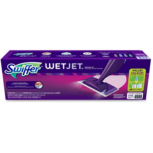 Swiffer Wet Jet Mop, Floor Cleaner for Mopping Wood, Laminate, Tile in photo 9