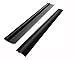 BONTEK Silicone Stove Burner Covers Gas Stove Counter Protector Dish Washer Safe Black 2 Pack