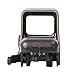Sightmark Ultra Shot Plus QD Reflex Sight, Red and Green Sight, Flat Dark Earth Bundle with 2 Extra CR123 Batteries and a Lightjunction Battery Box