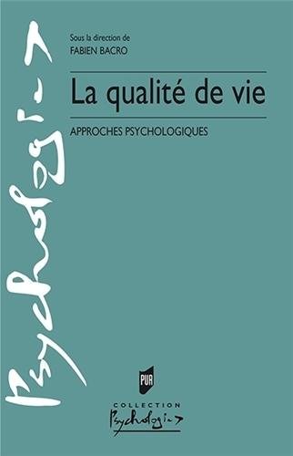 La  qualité de vie