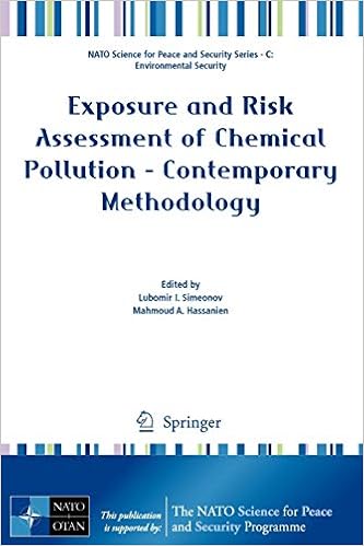 Exposure And Risk Assessment Of Chemical Pollution Contemporary Methodology Nato Science For Peace And Security Series C Environmental Security Amazon Co Uk Hassanien Mahmoud A 9789048123346 Books