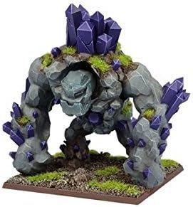 Mantic Forces of Nature Greater Earth Elemental, Resin Miniature, 1 Miniature, 75mm Base, Posable Head and Arms