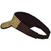 Wholesale Straw Trucker Visor (Natural/Brown) - 21861
