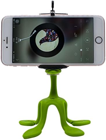 ANVIEWER Phone Mount, Smartphones Car Air Vent &Steering Wheel Mount Holder Cradle with Creative Multi-color Gecko Design, Supporting Various Scenes for Smartphones and Mini Tablets (Green)