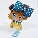 happyblockbuilder compatible with Littlest pet shop accessories LPS clothes 1bow 1necklace 1phone. CAT NOT INCLUDED)