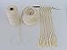 Suntq Handmade Decorations Natural Cotton Bohemia Macrame Cord DIY Wall Hanging Plant Hanger Craft Making Knitting Rope Natural Color 2mm Macrame Cord