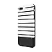 kate spade new york Credit Card Case for iPhone 7 Plus - Surprise Stripe Black / White