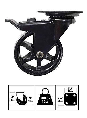 2 Headbourne+8276E+Designer+Casters+Polyurethane